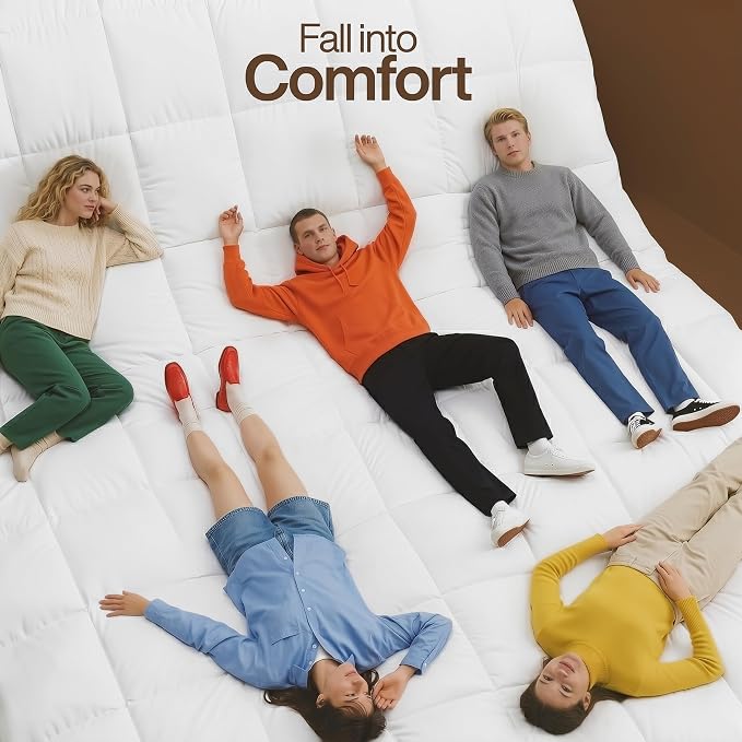 Utopia Bedding Comforter Duvet Insert, Quilted Comforter - Image 3