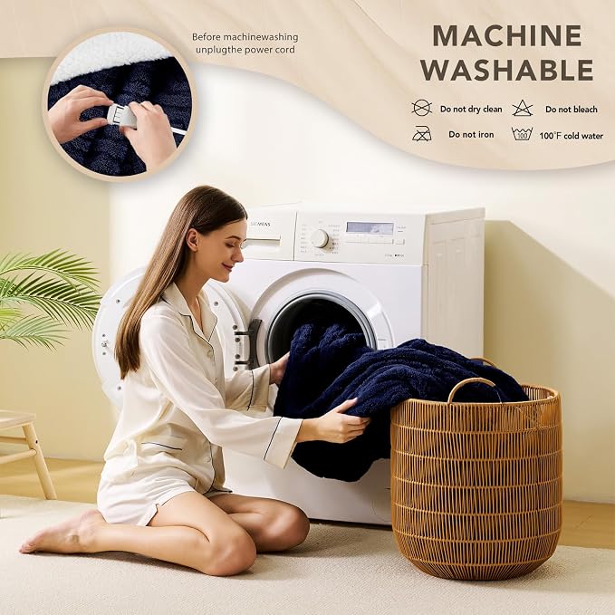 Homemate Electric Heated Blanket King - Image 6
