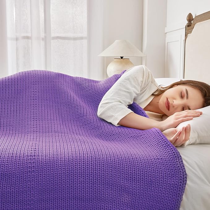 Guohaoi Knitted Weighted Blanket - Image 2