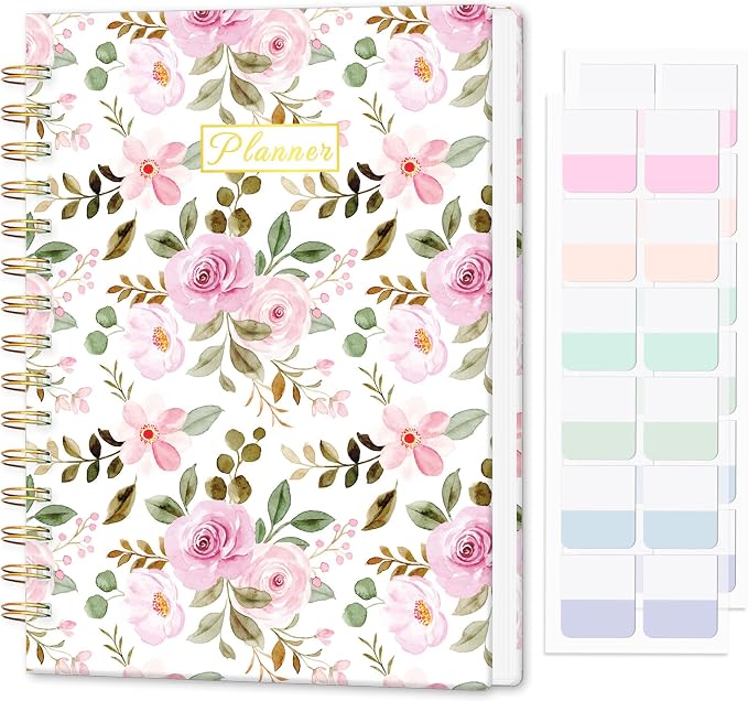Undated Weekly and Monthly Planner – 12-Month To Do List Notebook Organizer by PIOOJK