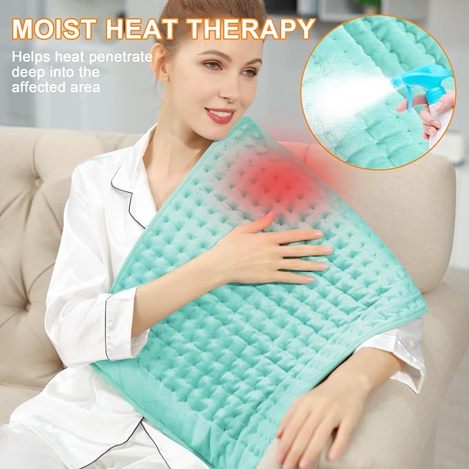Deepsoon Heating Pad, Electric Heating Pads - Image 3