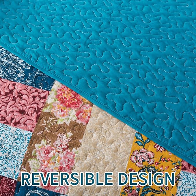 BEDIFANY Cotton King Quilt Set - Image 5