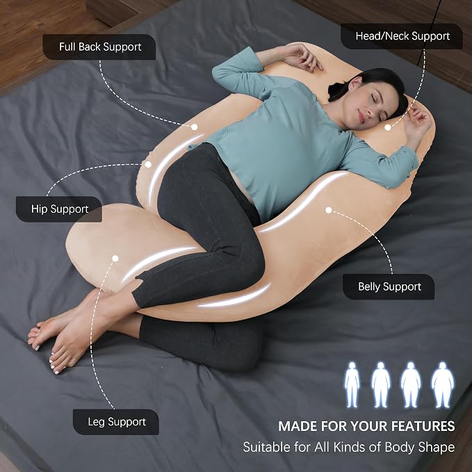 MOON PARK Pregnancy Pillows for Sleeping - Image 2