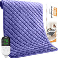 King Size Heating Pad for Back Pain 32"x24" Extra Large Electric Heating Pad by FocbeoHeatingPad