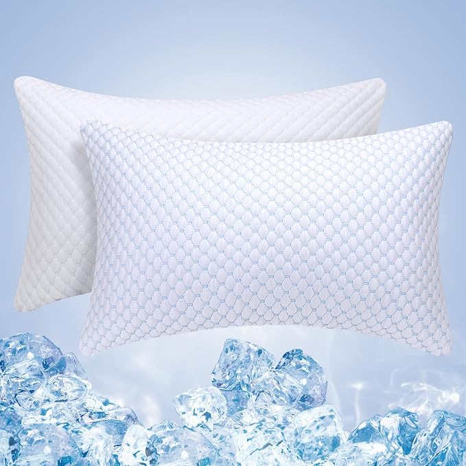 OSBED Cooling Shredded Memory Foam Pillow Standard Size - Image 8