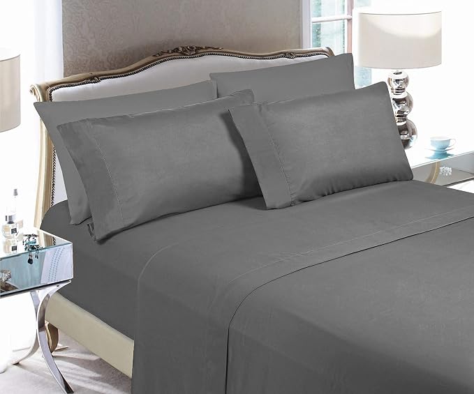 Elegant Comfort Luxury Soft Bed Sheets 1500 Premium Hotel Quality Microfiber - Image 2