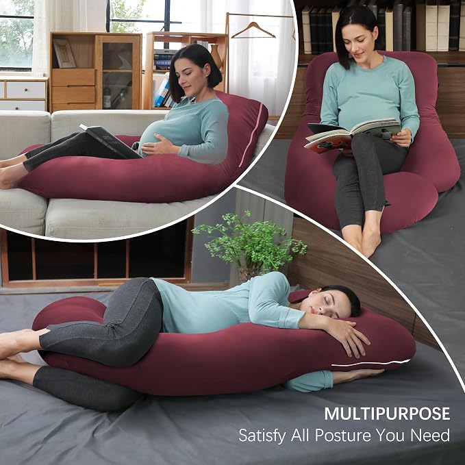 MOON PARK Pregnancy Pillows for Sleeping - Image 6