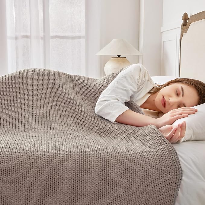 Guohaoi Knitted Weighted Blanket - Image 2