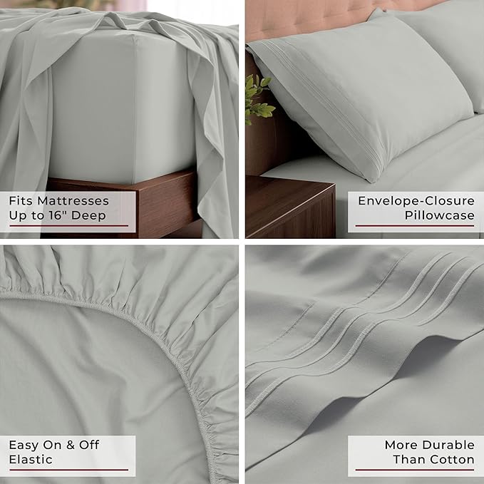 Mellanni King Sheets Set - Image 5