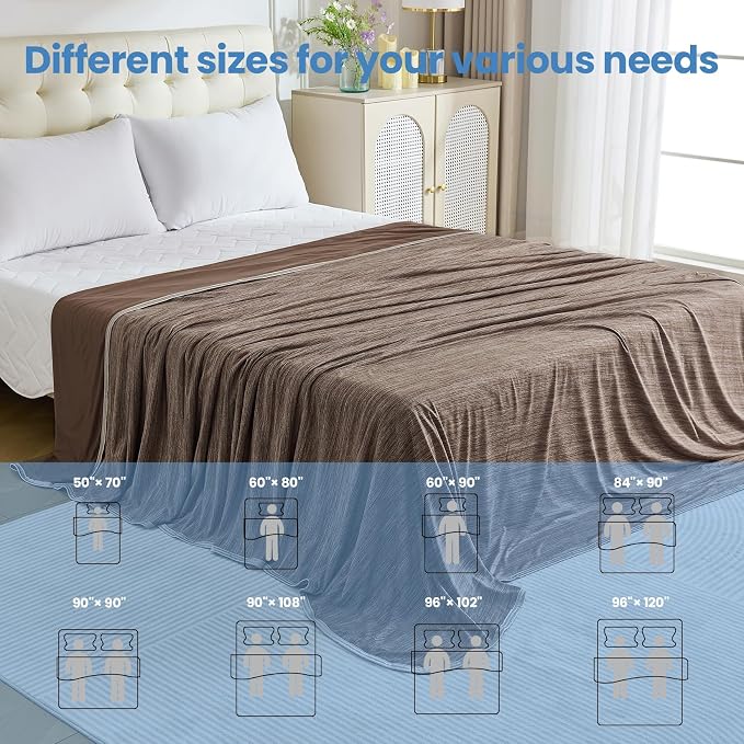 OIGAE Cooling Blanket for Hot Sleepers - Image 2