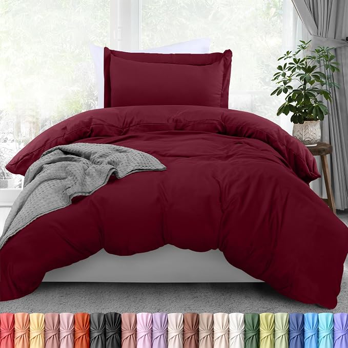 Utopia Bedding Duvet Cover Twin Size by UTOPIABEDDING