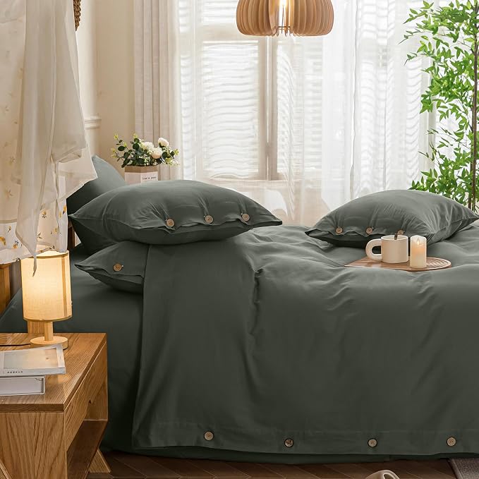 JELLYMONI Cotton Duvet Cover Twin XL Size - Image 7
