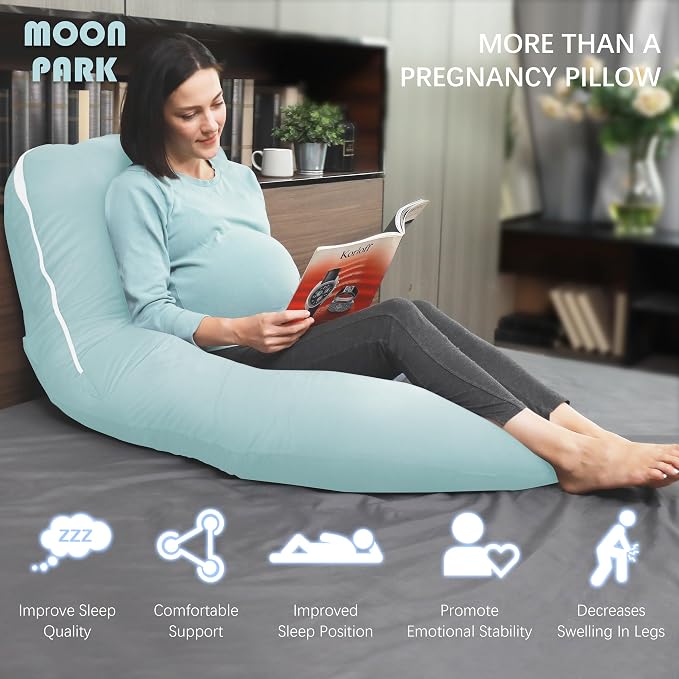 MOON PARK Pregnancy Pillows for Sleeping - Image 4