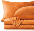 BEDELITE Flannel Sheets Queen Size Burnt Orange by BEDELITE