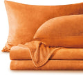 BEDELITE Flannel Sheets King Size Burnt Orange by BEDELITE
