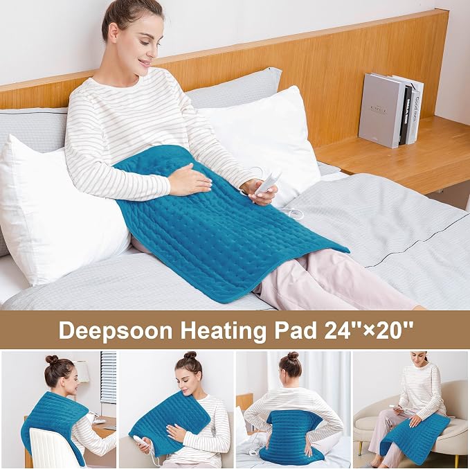 Deepsoon Heating Pad, Electric Heating Pads - Image 2