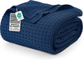 Utopia Bedding 100% Cotton Waffle Weave Blanket Twin Size by UTOPIABEDDING
