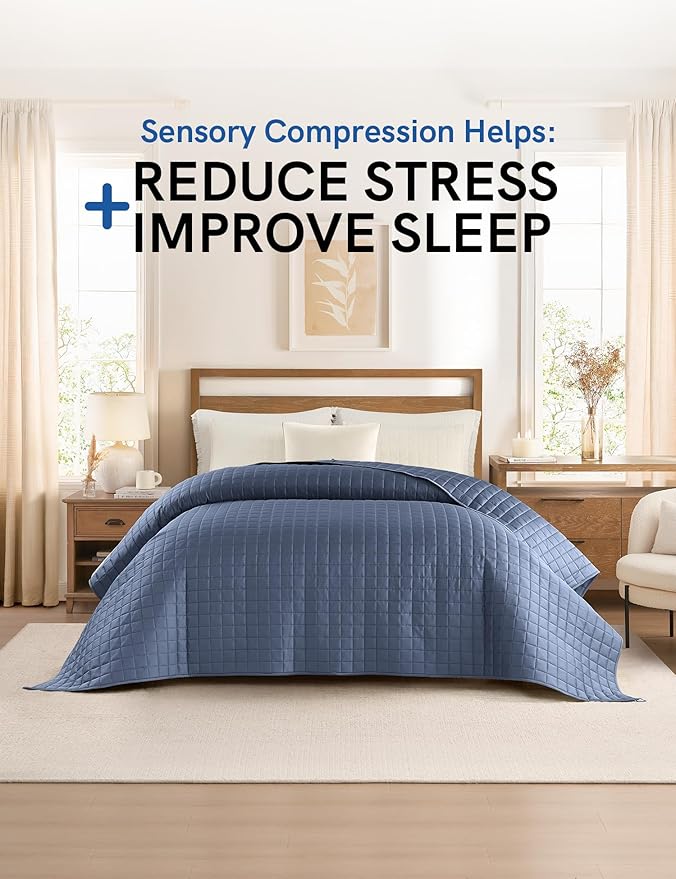 YnM Exclusive Cooling Weighted Blanket, Bed Blanket - Image 2