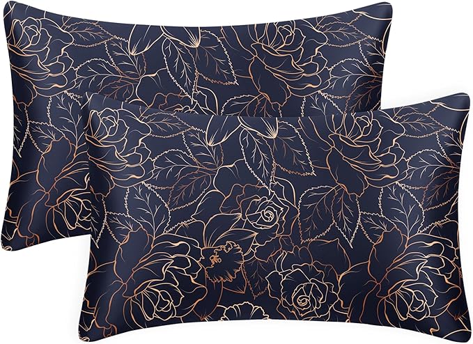 EXQ Home Satin Pillowcase for Hair and Skin Queen by EXQHomeTexitleCoLtd