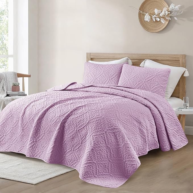Exclusivo Mezcla Queen Quilt Bedding Set, Lightweight Soft Bedspreads Coverlets - Image 2