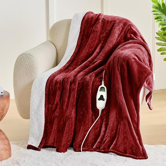 greenoak Heated Blanket Electric Twin 62"X84", Heating Blanket - Image 6