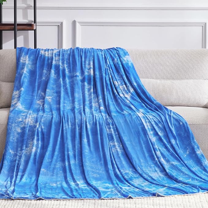 Guohaoi Cooling Throw Blanket for Hot Sleepers, Decortive Tie Dye, Arc-Chill by GuohuoiHomeKitchen