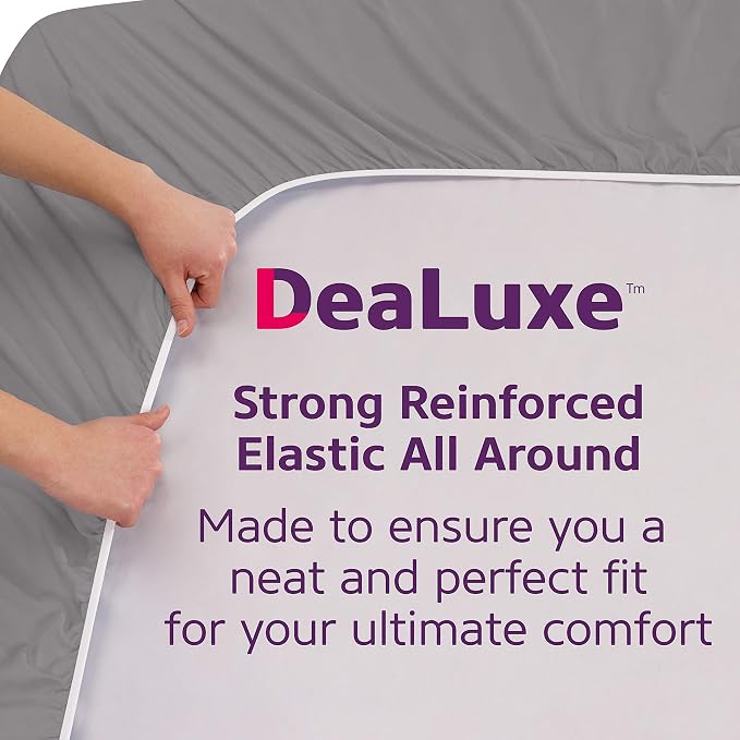 DeaLuxe Fitted Sheet 16" - Image 4
