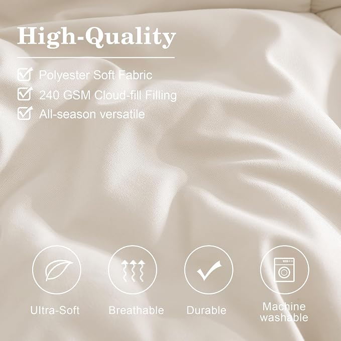 Monbix Queen Comforter Set - Image 5