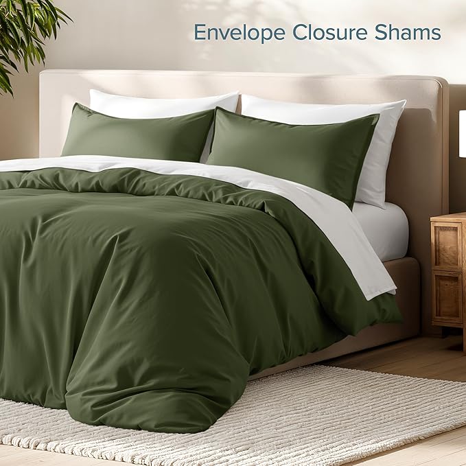 Bare Home Bedding Duvet Cover California King Size - Image 4