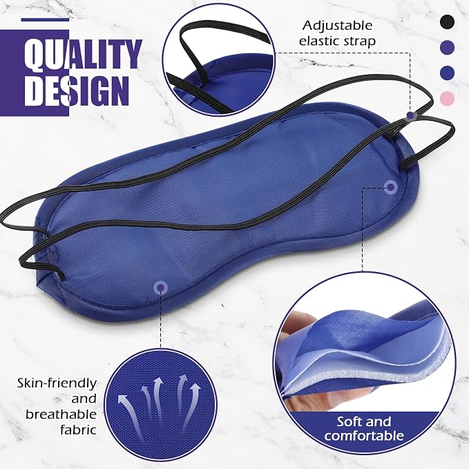 Tarpop 200 Pcs Eye Mask Sleeping Blindfold Eye Cover - Image 3