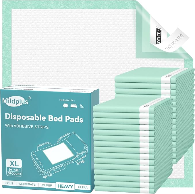 MILDPLUS Disposable Bed Pads by MILDPLUS