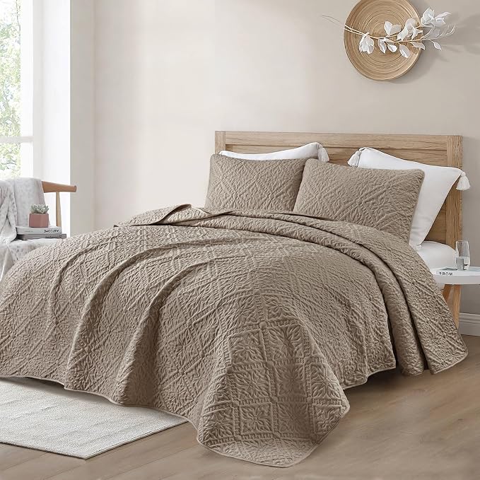 Exclusivo Mezcla Twin Quilt Bedding Set, Lightweight Soft Bedspreads Coverlets - Image 2