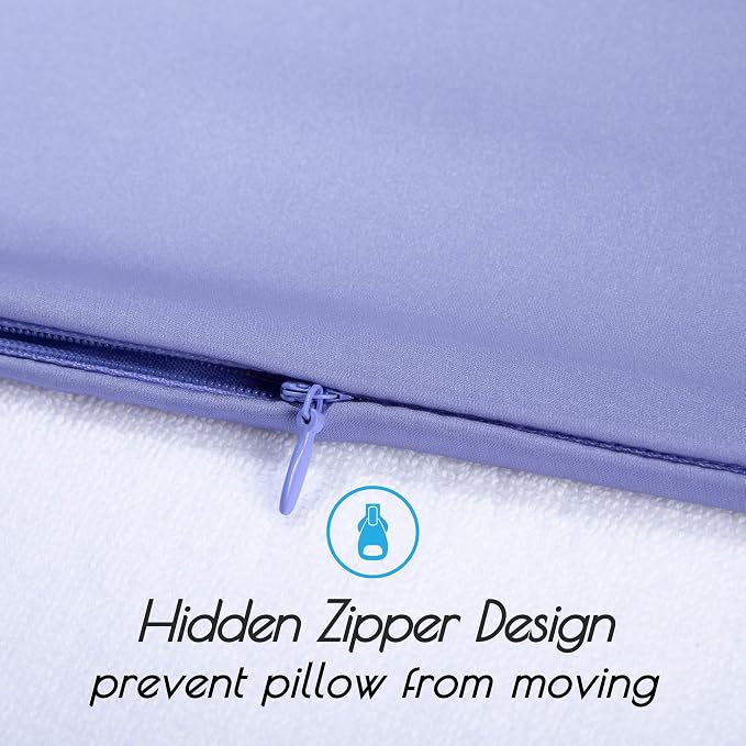 100% Mulberry Silk Pillowcase for Hair and Skin, - Image 4