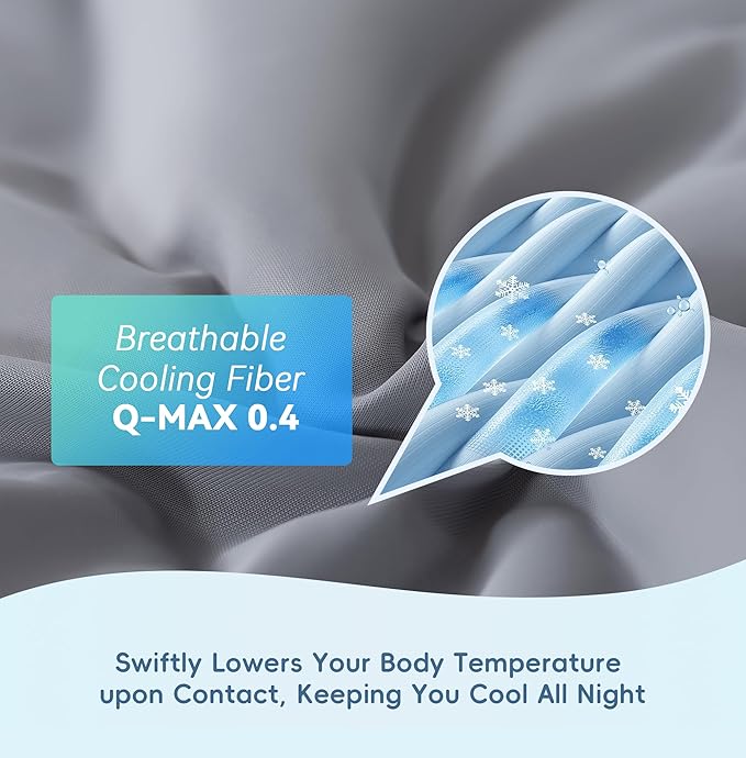 MASVIS Cooling Blankets for Hot Sleepers, Luxury Lightweight Cozy Soft Throw - Image 5
