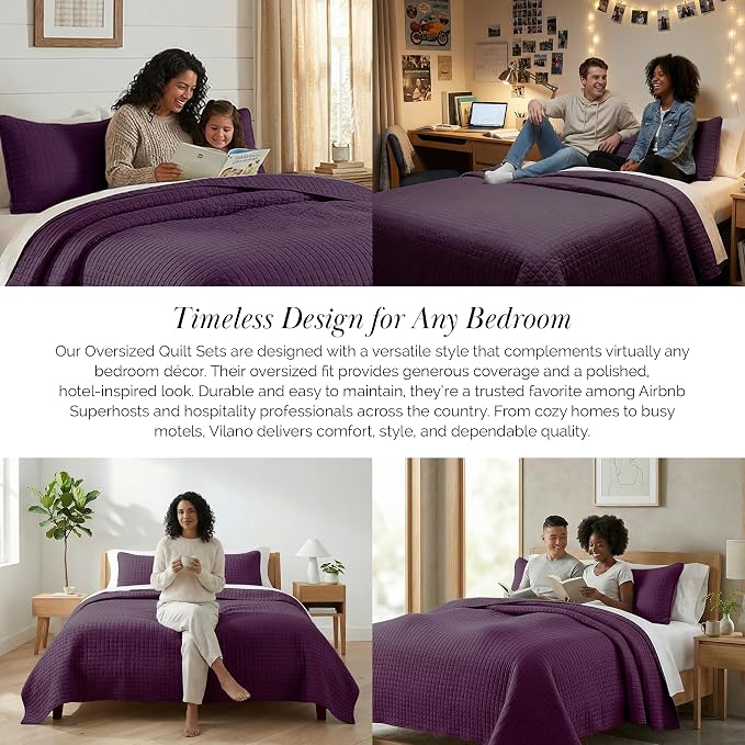 Southshore Fine Living, Inc. Quilts, Queen Size/Full Size Quilt Bedding Set - Image 6