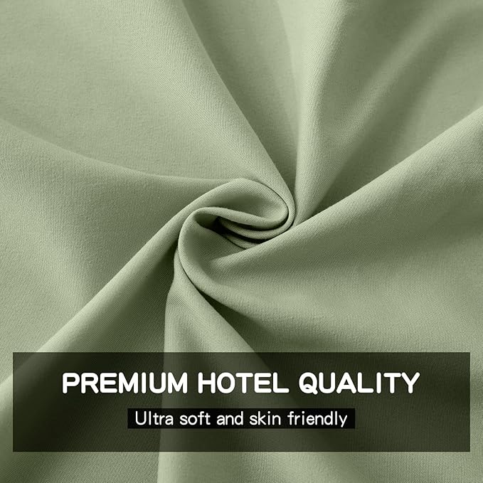 FreshCulture Twin XL Flat Sheets Only 2 Pack - Image 3
