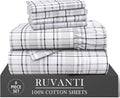 RUVANTI 6 Pcs Cotton Sheets by Ruvanti