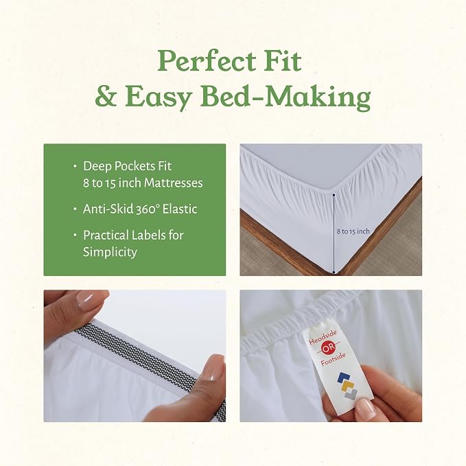 California Design Den Queen Sheet Set - Image 5