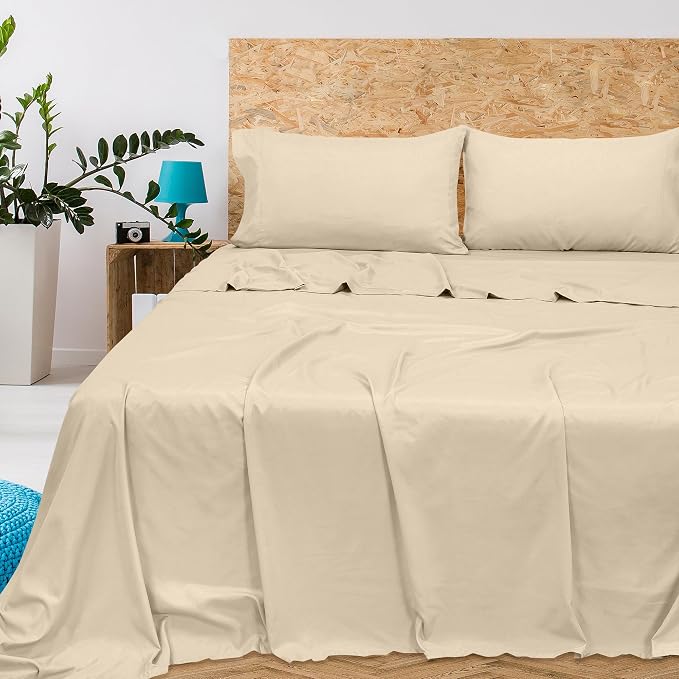 Royale Linens 300 Thread Count 100% Long Staple Combed Cotton Flat Sheet - Image 8
