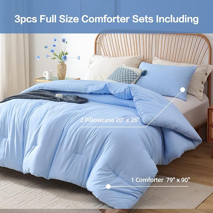 ROSGONIA Full Size Comforter Sets - Image 3