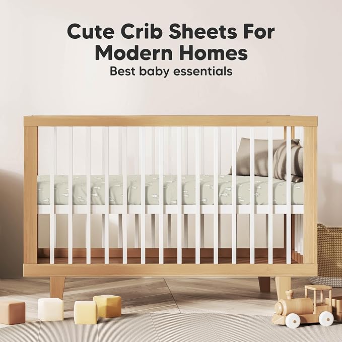 KeaBabies 2-Pack Organic Crib Sheets - Image 8