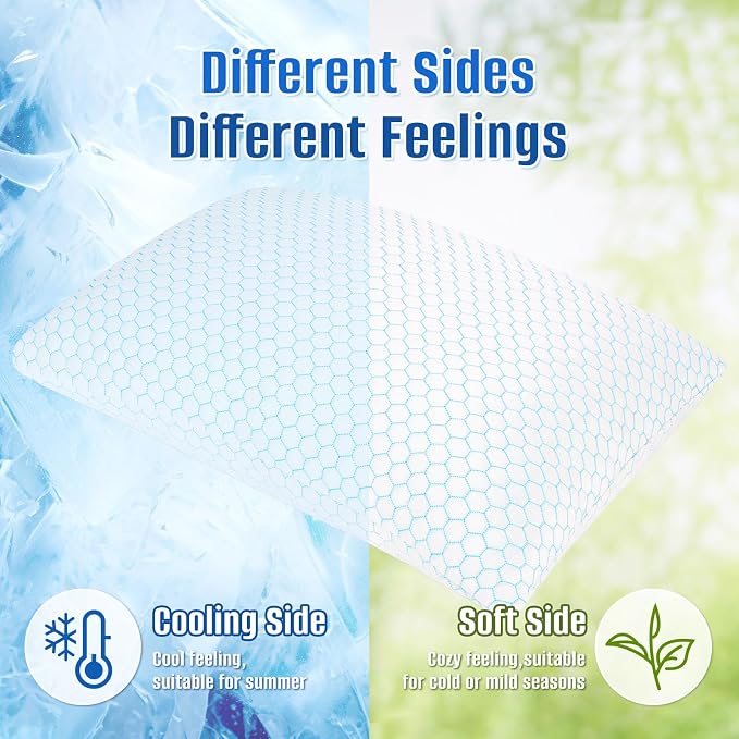 CushyOasis Shredded Memory Foam Pillow - Image 3
