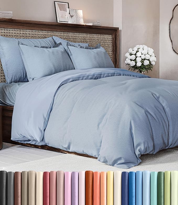 Duvet Cover Cal King Size Set by CGKUnlimited
