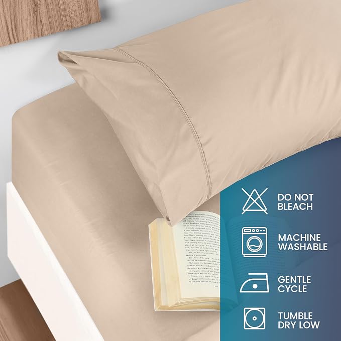 Utopia Bedding Queen Size 4 Piece Sheet Set - Image 5
