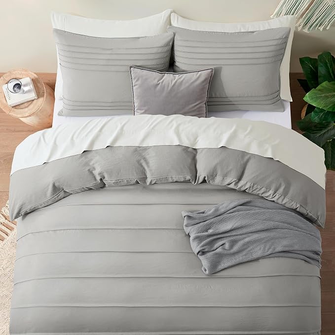 Oli Anderson Light Grey Duvet Cover Size - Image 6