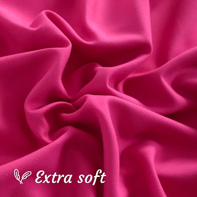 NTBAY Body Pillowcase Set of 2, 20x54 inches, Fade Resistant, Microfiber - Image 6