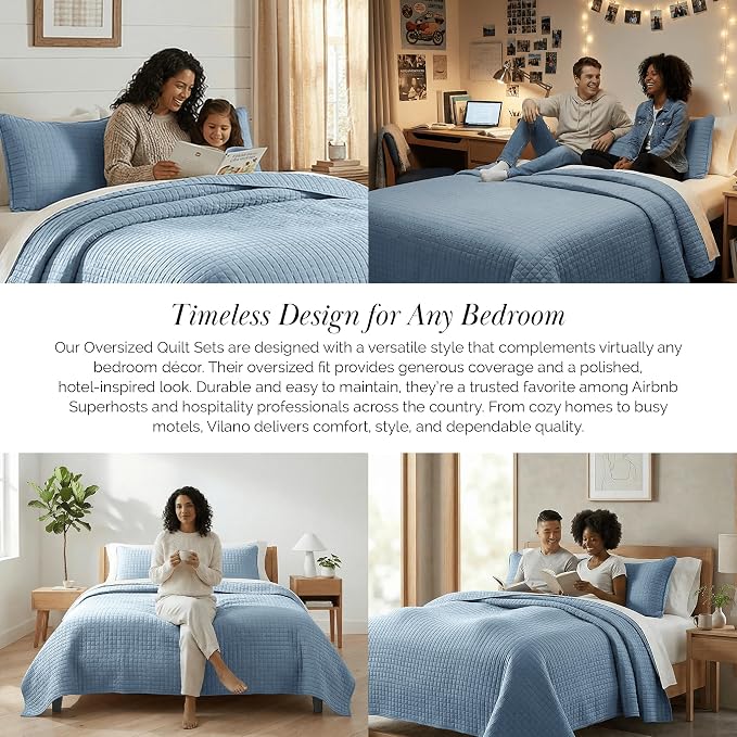 Southshore Fine Living, Inc. Queen Quilt Bedding Set, Summer Comforter Quilts - Image 6