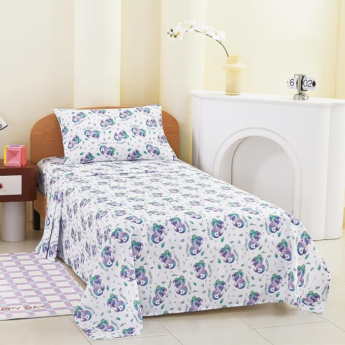 lasoftan Kids Sheet Set Twin Size, Twin Sheet Set - Image 5