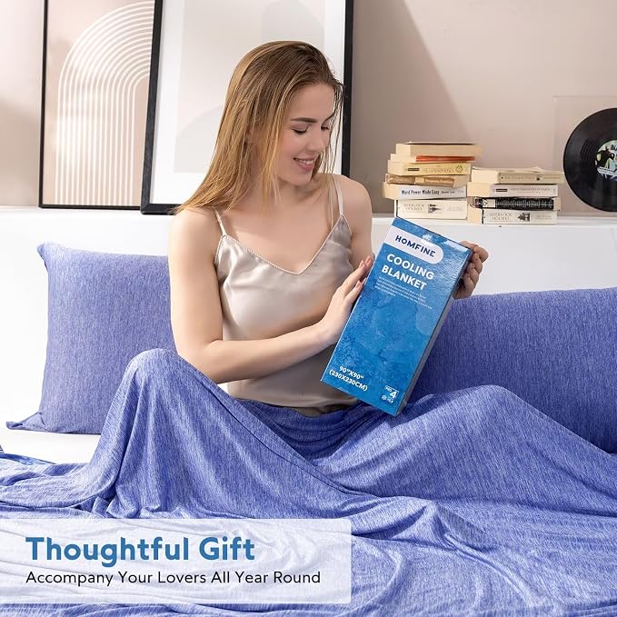 HOMFINE Cooling Blankets for Hot Sleepers - Image 7