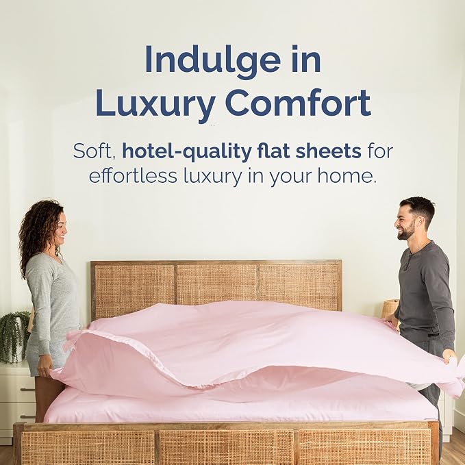 Twin XL Size Flat Sheet - Image 2